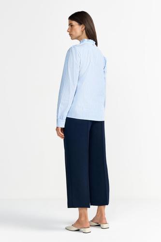 Bluse - Blau / 42
