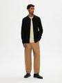 SLHBARREL MARK TWILL PANTS W S Barrel Fit - Ermine
