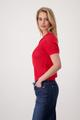 Ajour-Poloshirt 36 - Red