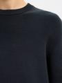 SLHDANE LS KNIT STRUCTURE CREW NECK NOOS S Normal geschnitten - Sky Captain