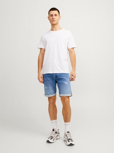 JJIRICK JJICON SHORTS GE 709 I.K SS24 SN M Normal geschnitten - Blue Denim