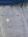 JPSTACE MYKONOS LINEN BLEND SHORTS REG L Verjüngt - Blue Indigo