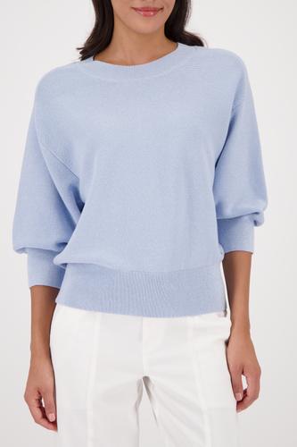 Strickpullover mit Lurex 38 - Light Sky