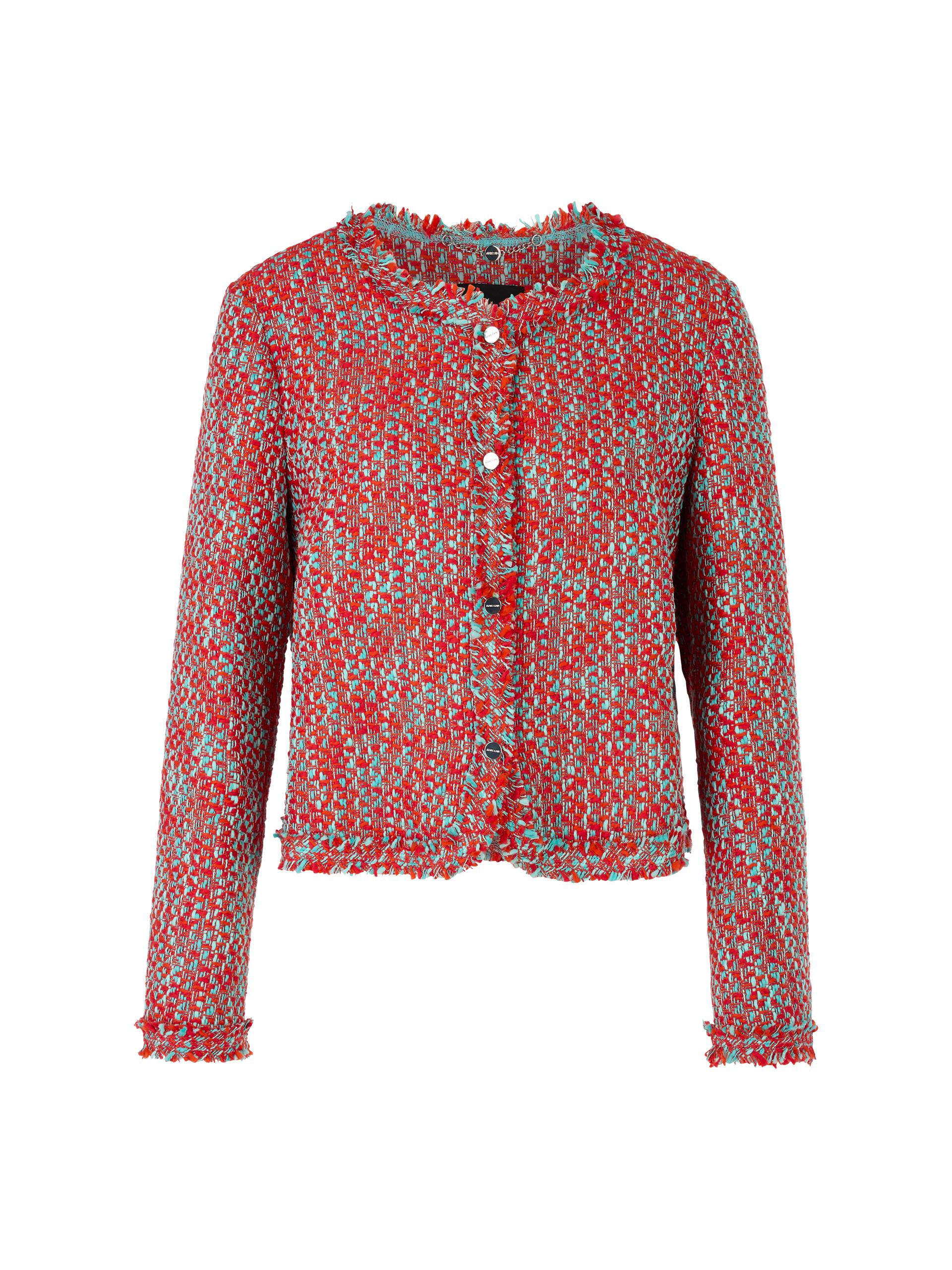Bolero in Melé - aus 100 % Baumwolle 40 - Flame Red