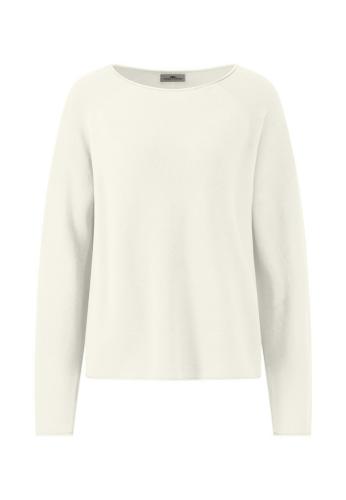 PULLOVER O-NECK FINE COTTON Weiß XL