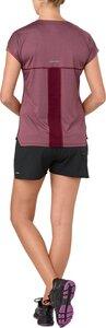 ASICS Damen T-Shirt Damen Laufshirt Capsleeve Top Kurzarm XS in Braun