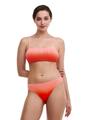 Swim One Size Bügelloser T-Shirt Bikini BH (variabel) M/L - Tie & Dye Orange