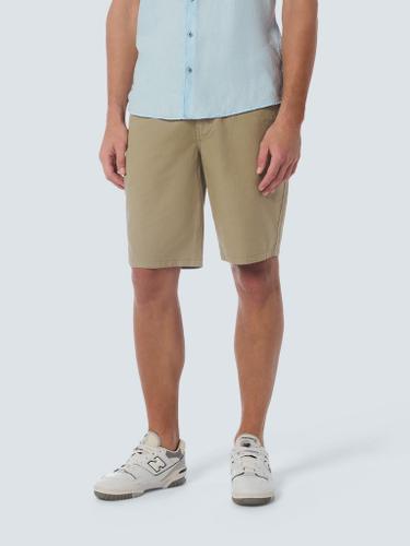 Short With Linen Garment Dyed Beige L