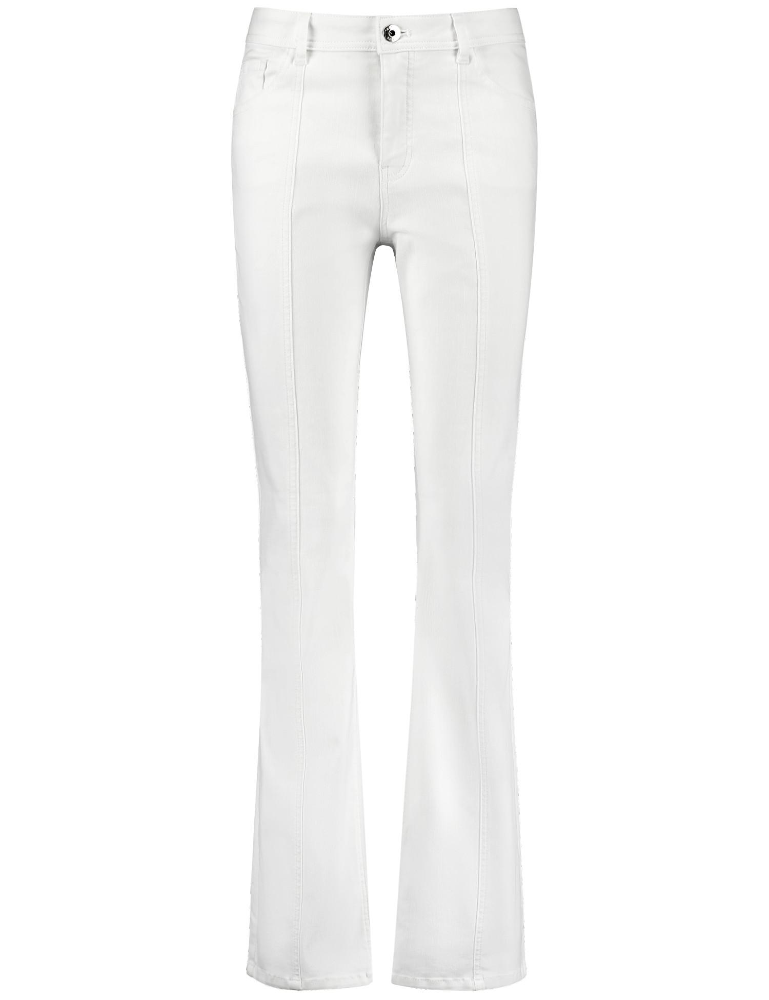 Bootcut Jeans 36 Figurbetont - White