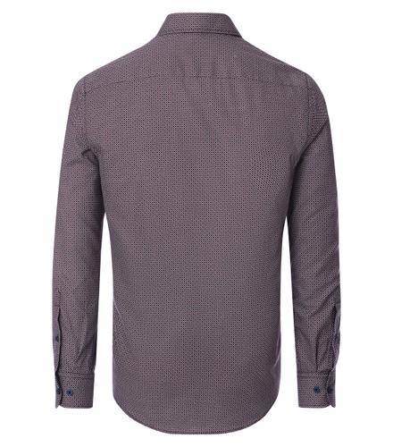 Freizeithemd XXL Casual Fit - Rot
