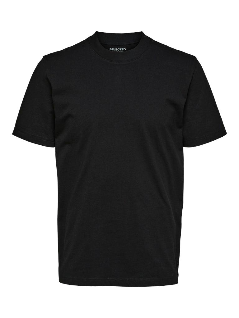 SLHCOLMAN SS O-NECK TEE NOOS Schwarz M