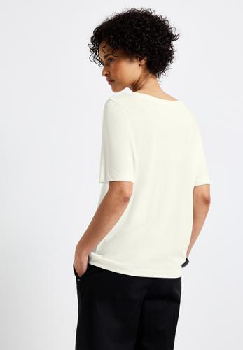 Softes Shirt mit Wording 38 - Off White