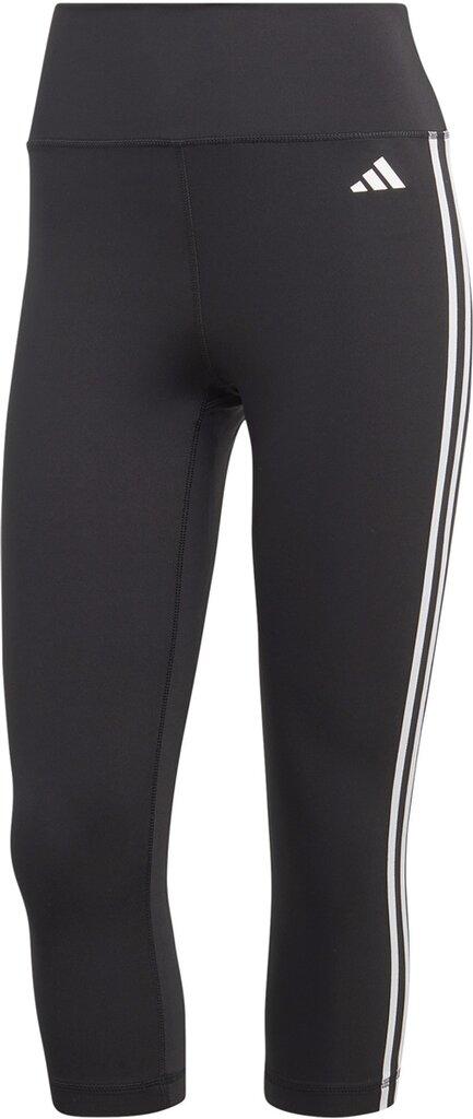 ADIDAS Damen High-Waisted 3/4-Leggings M in Schwarz
