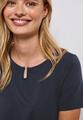 Jersey-Shirt mit Cut-Out 38 - Deepwater Blue