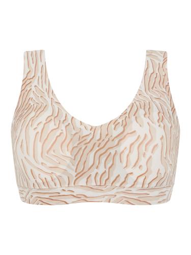 SOFTSTRETCH Bustier mit Soft Cups XL/2XL - Desert Sand Print