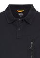 Kurzarm Poloshirt mit Cooling Effekt Blau 5XL