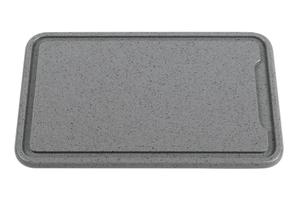 Tranchierbrett Kunststoff mit Saftrinne 36x23cm