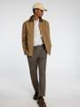 SLH172-SLIMTAPE BRODY LINEN PANT NOOS Grün XL