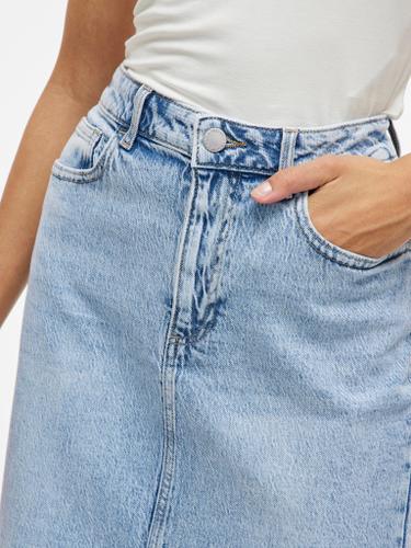 VIJAF HW MIDI DENIM SKIRT-NOOS Blau 40