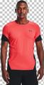 UNDER ARMOUR Herren T-Shirt HG RUSH 2.0 S in Rot