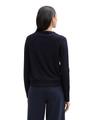 Cardigan mit V-Ausschnitt L Regular Fit - Sky Captain Blue