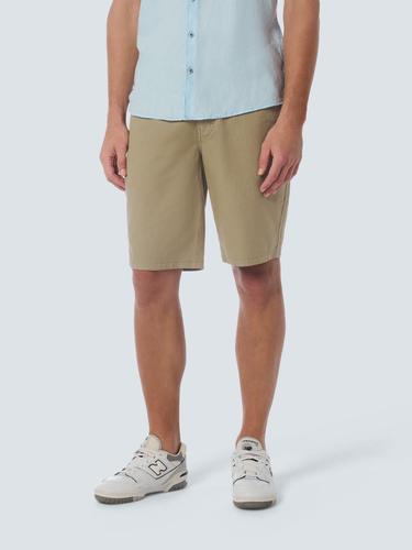 Short With Linen Garment Dyed Beige XXXL