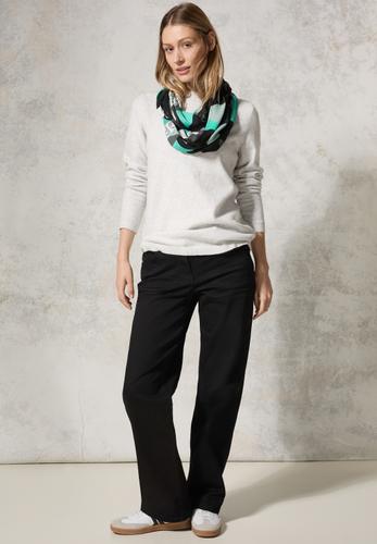 Loop-Schal mit Print A - Aventurine Green