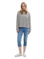 TTKATE SLIM CAPRI Jeans 34 Slim Fit - Light Stone Wash Denim