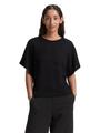 Loose Fit Crinkle T-Shirt XL Loose Fit - Deep Black
