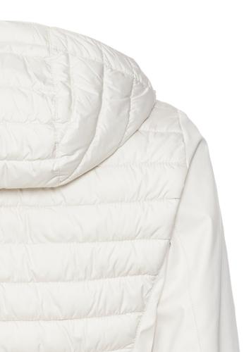 Steppjacke aus recyceltem Polyester Weiß 42