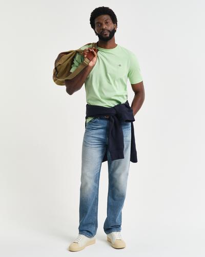 Regular Fit Shield T-Shirt M - Apple Green