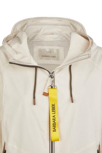 Funktionsjacke mit Kapuze 42 - Ecru