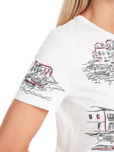 T-Shirt in Bio-Cotton "Rethink Together" 38 - White