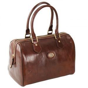 THE BRIDGE Story Donna Barrel Bag Henkeltasche Leder 30 cm