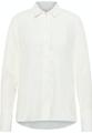 Viscose Shirt Bluse Viskose Langarm Weiß 46/Langarm