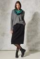 Bedruckter Loop Schal A - Black