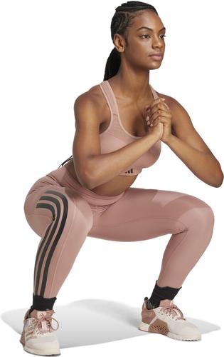 ADIDAS Damen Tight Optime 3-Streifen Full-Length S in Blau