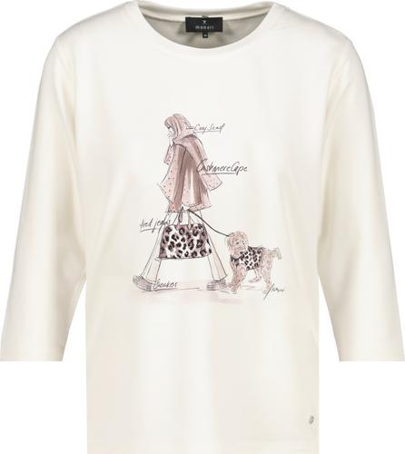 T-Shirt mit Strassdesign 42 - Cashmere