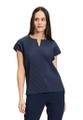 Kurzarm-Shirt Blau XXL