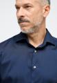 Performance Shirt Twill-Stretch Langarm Blau 40/Langarm - 67cm