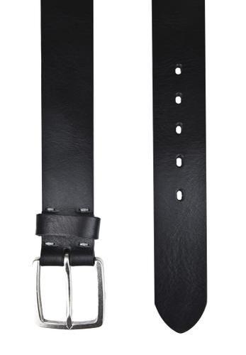 Herrengürtel Schwarz 85