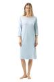 Nachthemd 3/4 Arm 42 - Alice Blue