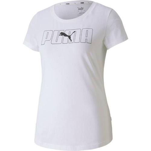 PUMA Damen Shirt Rebel Graphic L in Grau