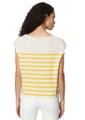 Ärmelloser Feinstrick-Pullover loose S - Multi/corn Yellow