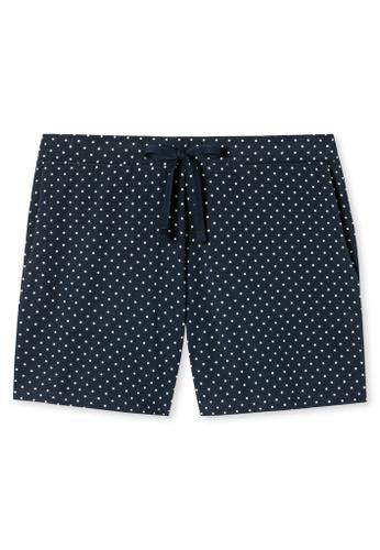 Hose kurz Blau 38