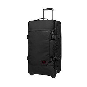 EASTPAK Rollkoffer "Tranverz S Upper East Stripe" - in Schwarz