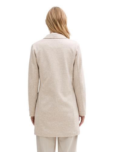 Mantel mit Reverskragen XXXL Slim Fit - Sand Stone Beige Melange