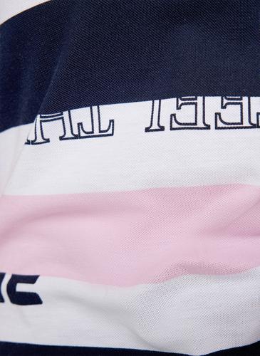 Polos Weiß, Rosa 48