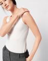 someday T-Shirt »Käthi« im Basic Stil - Weiß / 40