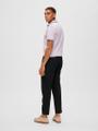 SLH172-SLIMTAPE BRODY LINEN PANT NOOS Schwarz XXL